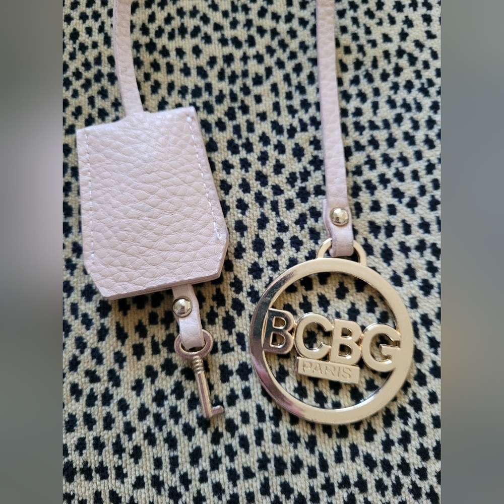 BCBG Leather strap charm